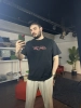Siyah Baskı Detaylı Tshirt  Porto120