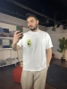 Beyaz Baskı Detaylı T-Shirt Porto31