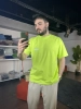 Açık Yeşil Baskılı Tshirt  Porto124