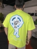 Açık Yeşil Baskılı Tshirt  Porto124