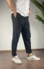Siyah Erkek Pantalon Siyah Kısa Paça Porto157